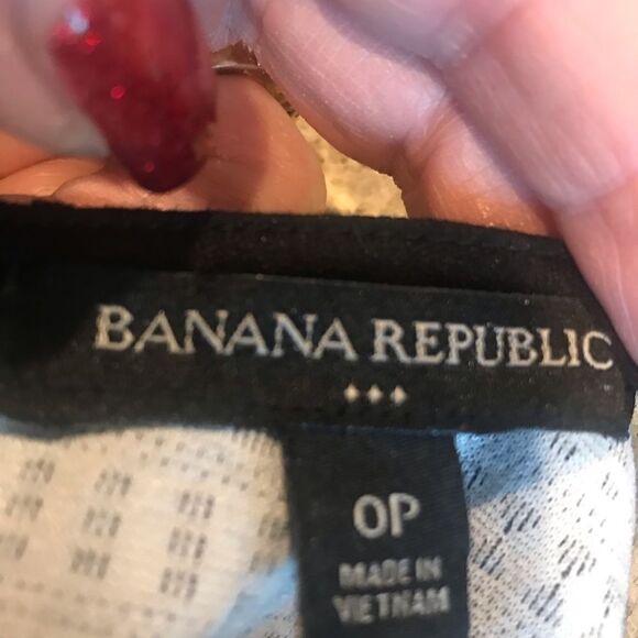 Banana Republic Fit and Flare Dress Black Sleeveless Size 0P - Picture 12 of 13